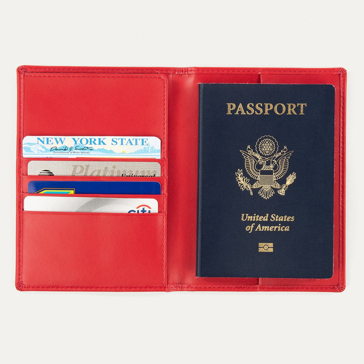 Travelpro Essentials Leather Passport Cover