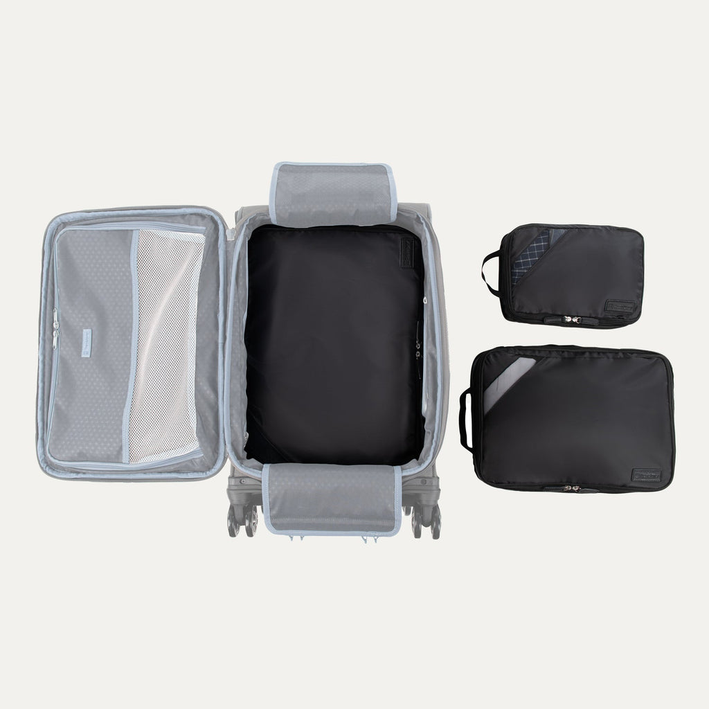Travelpro Essentials 3 Pack Expandable / Compressible Packing Cube Set (M / L / XL)
