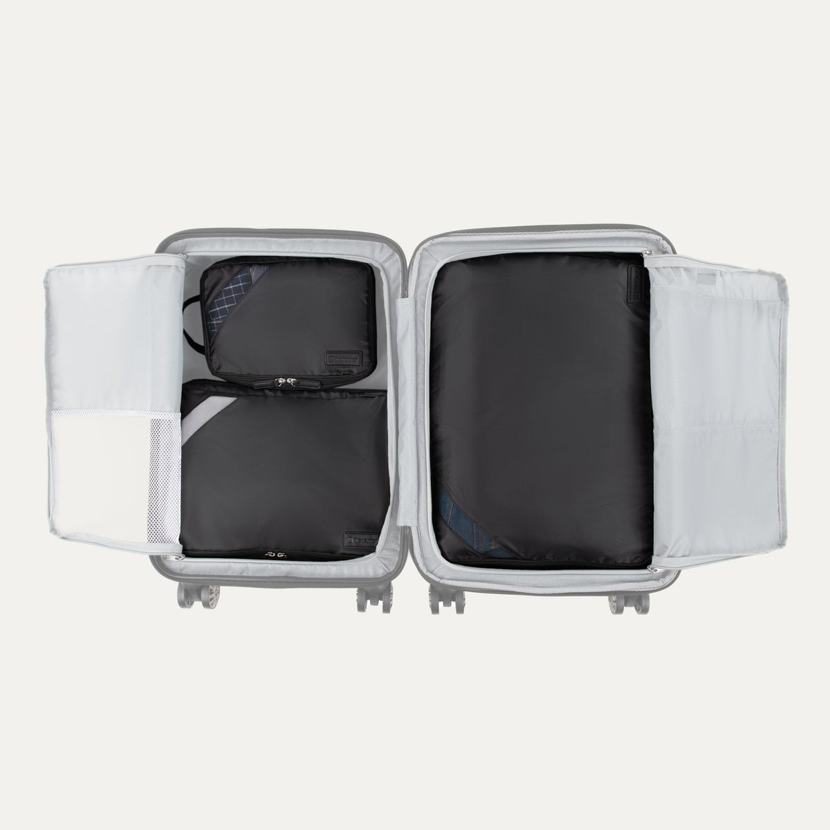 Travelpro Essentials 3 Pack Expandable / Compressible Packing Cube Set (M / L / XL)