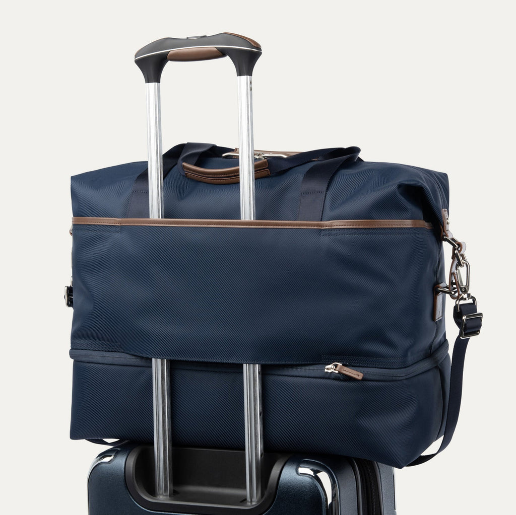 Travelpro x Travel + Leisure Drop-Bottom Weekender