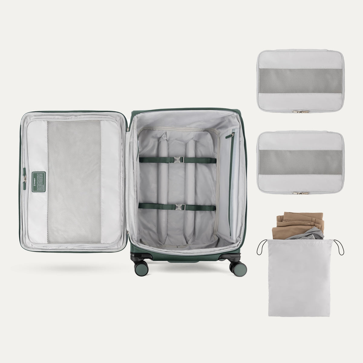 Travelpro VersaPack+ Compact Carry-On / Medium Check-In Luggage Set