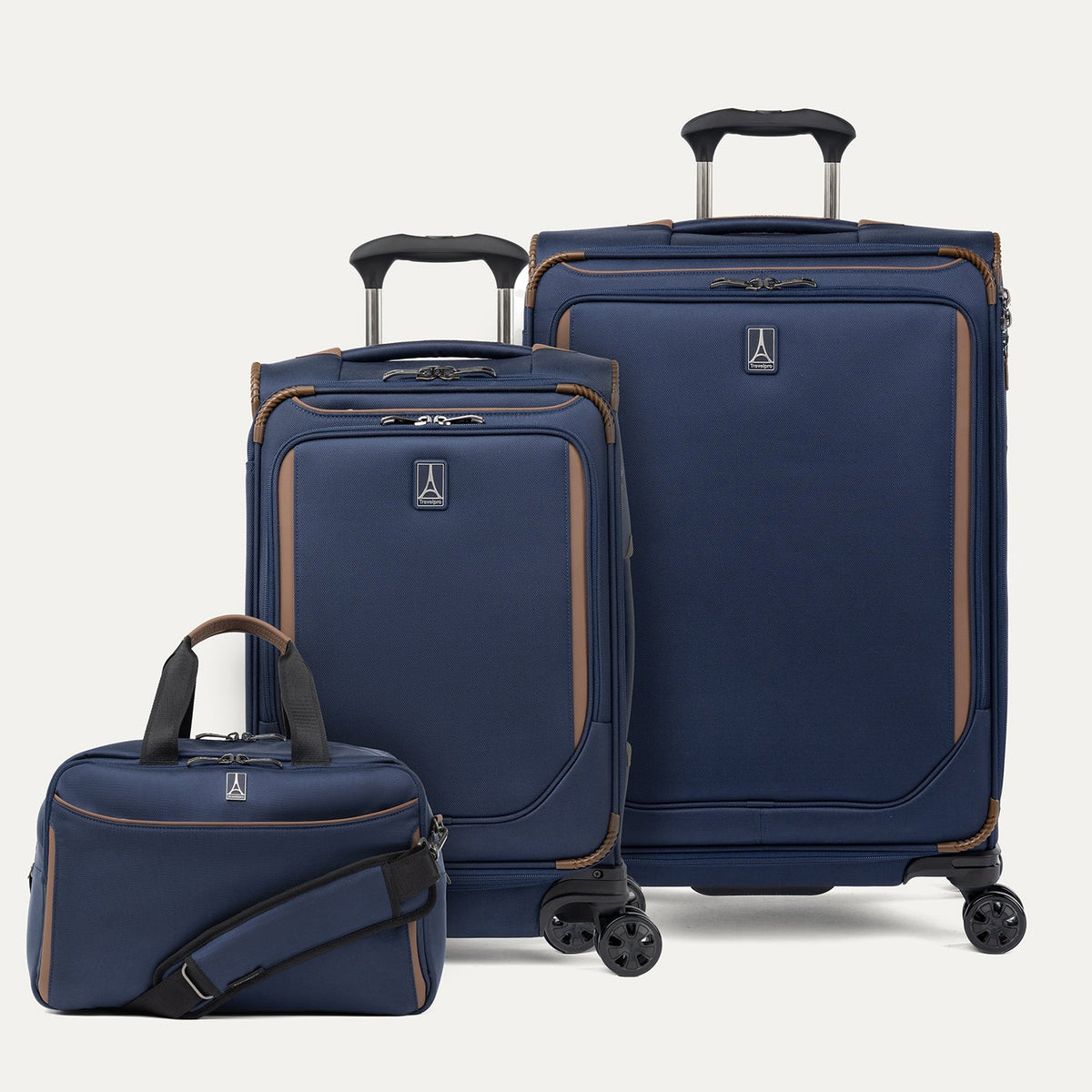 Travelpro Jetsetter - Travelpro Crew Classic Carry-On / Medium Check-In / Underseat Tote Luggage Set